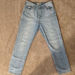 Madewell Mom Jeans "perfect summer jean"